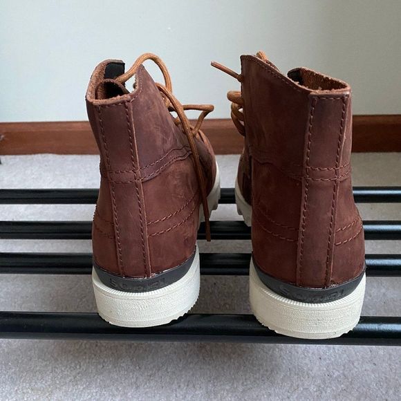 SOREL Men Kezar Leather Boots - NEW NWOB - Picture 6 of 9